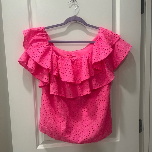 NWOT Lilly Pulitzer Off Shoulder Top - Picture 1 of 3